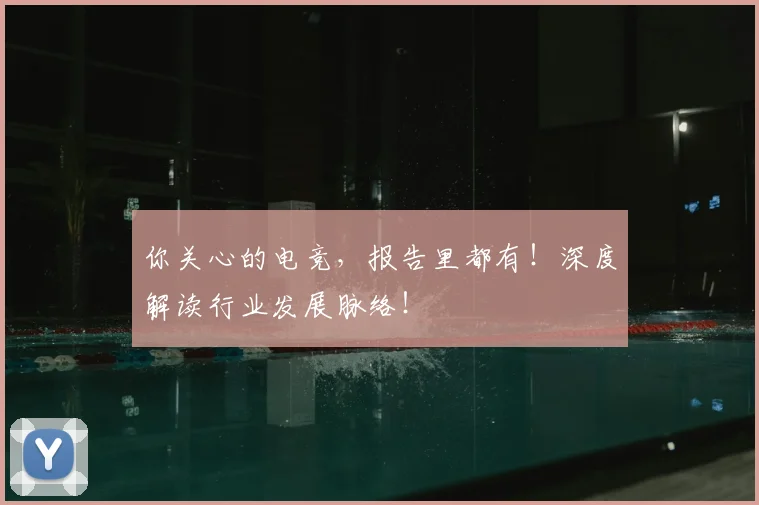 你关心的电竞,报告里都有!深度解读行业发展脉络!